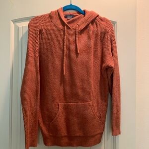 Natural Reflections hoodie Burnt orange color